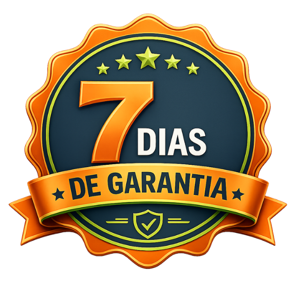 Selo de garantia de 7 dias